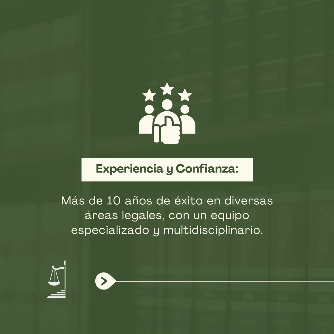 Experiencia y Confianza